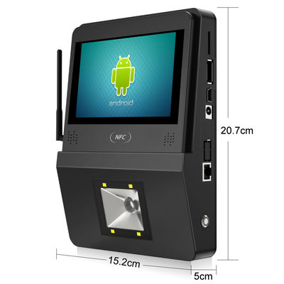 Verificador de autoatendimento Android OS de 5 polegadas com scanner de código de barras 2D /Retail ROHS certificado