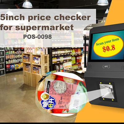 Supermercado 5 polegadas Android Verificação Terminal Indicador de tela sensível ao toque Verificador Made