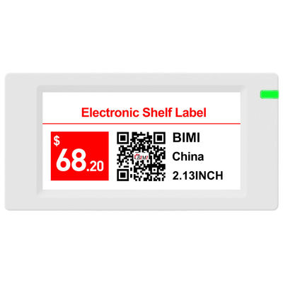 Bimi 4.9inch Digital E-paper Display Electronic Shelf Label para Supermercado Windows OS