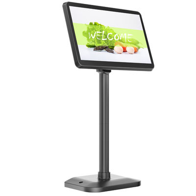 Sistema operacional Android P-101 10,1 polegadas IPS AD ecrã de check-out display pole visualização do cliente segunda exibição