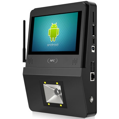 Sistema POS de escaneador de códigos de barras 2D com tela Android de 5 polegadas e função SDK