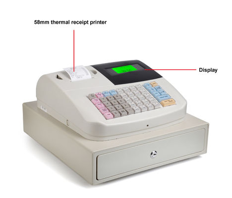 2048 Sistema POS VIP All-in-One com tecnologia de impressão térmica de 58 mm ou 80 mm