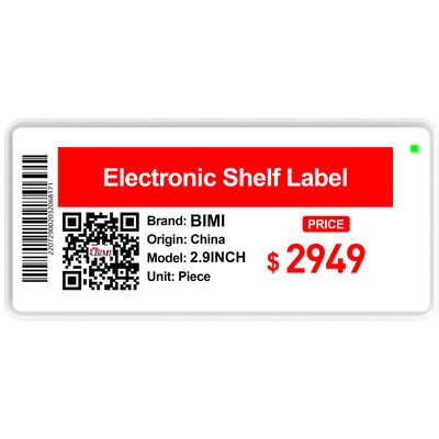 Supermercado Prateleira Eletrônica Etiqueta Eink E-paper de três cores Display Grátis SDK Incluído