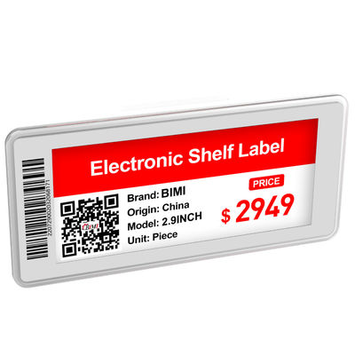 Supermercado Prateleira Eletrônica Etiqueta Eink E-paper de três cores Display Grátis SDK Incluído