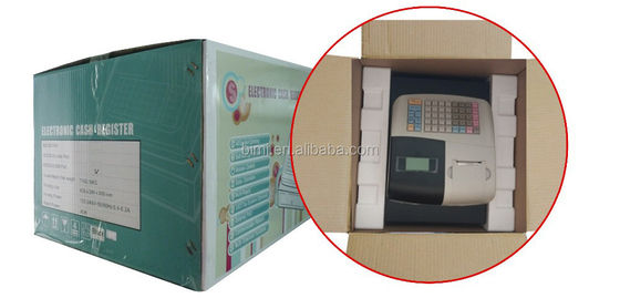 Impressora de recibos térmicos mini com ecrã LCD de 128 mm * 64 mm para supermercado e restaurante