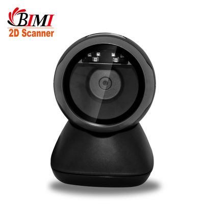 Advanced Wired Desktop Barcode Scanner 1D/2D Reader com 2M ABS PC com cabo reto
