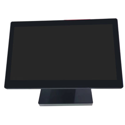 POS-0073 Sistema POS de terminal de retalho dobrável com ecrã externo de 15,6 polegadas