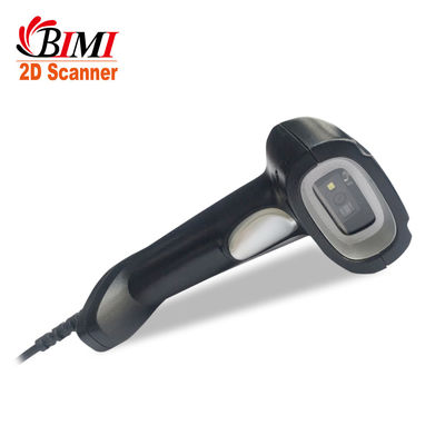 Bimi 2D Barcode Scanner para Supermercado ou Restaurante USB Wired Handheld Barcode Reader