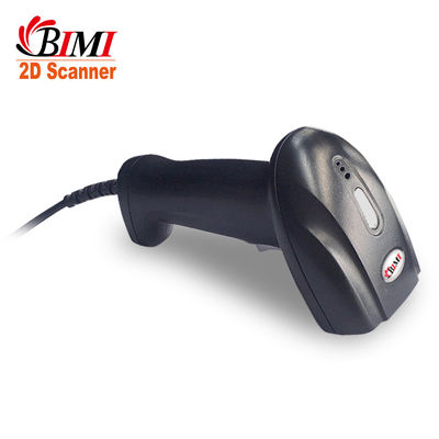 Bimi 2D Barcode Scanner para Supermercado ou Restaurante USB Wired Handheld Barcode Reader