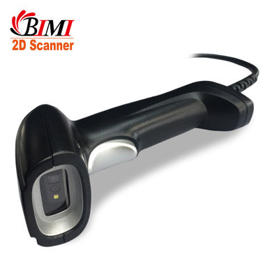 Bimi 2D Barcode Scanner para Supermercado ou Restaurante USB Wired Handheld Barcode Reader