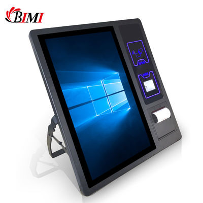 Bimi 21.5 polegadas Quiosque de auto-pagamento com impressora térmica de tela sensível ao toque e scanner 2D