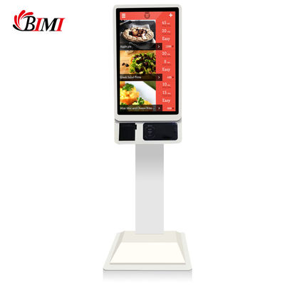 Display e touch screen Innolux no quiosque de pagamento de autoatendimento para pedidos de fast food