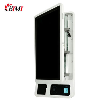 Display e touch screen Innolux no quiosque de pagamento de autoatendimento para pedidos de fast food