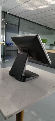 Bimi POS-0092S Sistema POS de 15 polegadas com suportes de liga de alumínio e suporte VESA 75X75