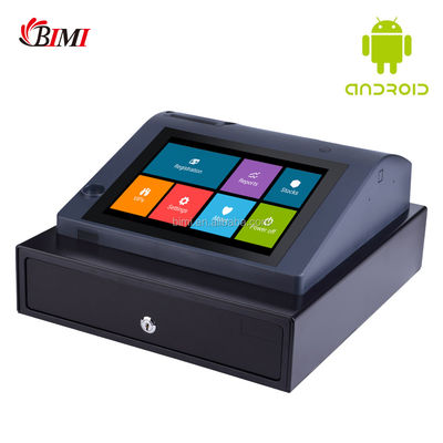 Bimi All In One Restaurante Caixa registradora 9,7 polegadas Display A83T CPU Android 6.0 Sistema