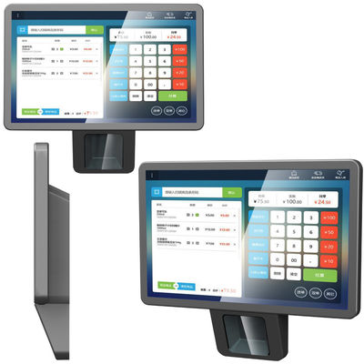 POS Android Touch Capacitivo Com Scanner Laser Integrado Para Caixa do Supermercado