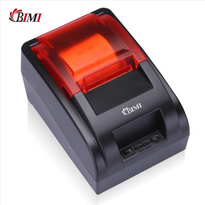 TP-58H Impressora térmica de recibos de 2 polegadas de 58 mm com papel e cor preta