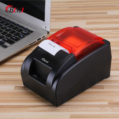 TP-58H Impressora térmica de recibos de 2 polegadas de 58 mm com papel e cor preta