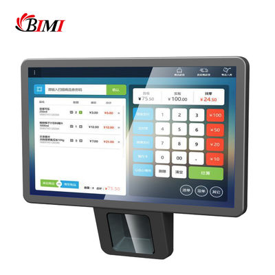 POS Android Touch Capacitivo Com Scanner Laser Integrado Para Caixa do Supermercado