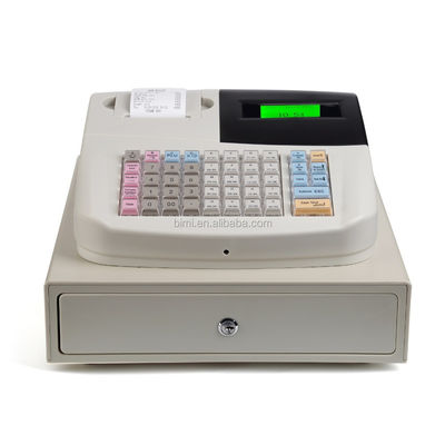 Mini caixa registradora automática com CPU PLUS 6000 e tela de 128 mm * 64 mm
