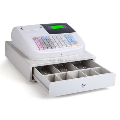 Mini caixa registradora automática com CPU PLUS 6000 e tela de 128 mm * 64 mm