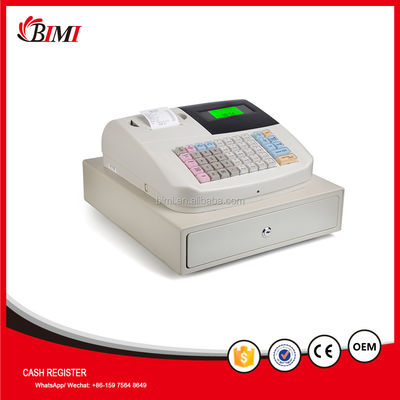 Mini caixa registradora automática com CPU PLUS 6000 e tela de 128 mm * 64 mm