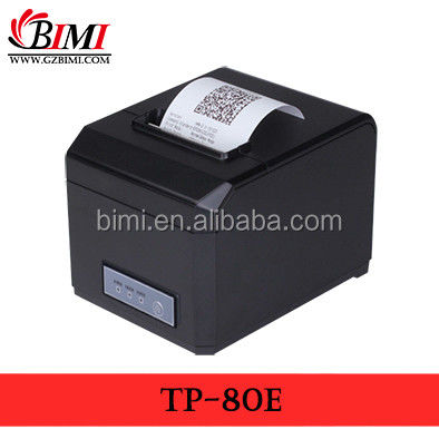 Impressora térmica de 80 mm com interface USB para impressão rápida e consistente a 300 mm/s