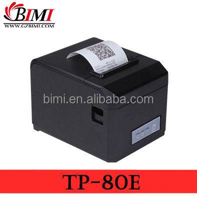 Impressora térmica de 80 mm com interface USB para impressão rápida e consistente a 300 mm/s