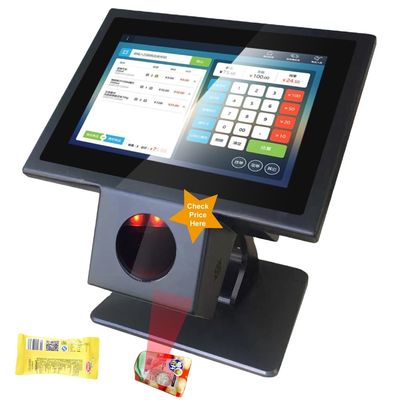 POS-0096 Design 10.1inch Touch Screen Android System Checker para lojas de supermercado