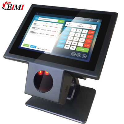 Supermercado Loja 10.1 polegadas Android 7.1 Sistema SSD 8G Touch Screen POS com Barcode Scanner Bimi