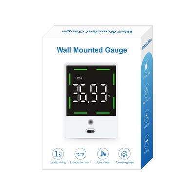 Termômetro digital de braço digital sem contacto com ecrã LCD e função de alarme de febre