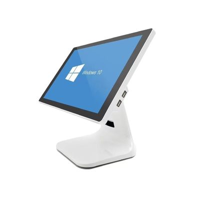 Máquina POS Windows 15 polegadas Sistema de ponto de venda econômico com interface USB e RS232