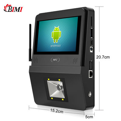 Sistema de verificação de supermercado com tela Android de 5 polegadas e scanner 1D/2D embutido