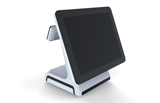 VFD Customer Display Terminal POS de 15 polegadas com impressora de 80 mm e PC i5 All-in-One