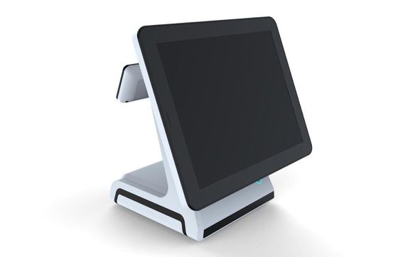 15 polegadas POS Para Restaurantes Lojas de Roupas Lojas de Livros Branco/Negro J1800/J1900/I5 CPU