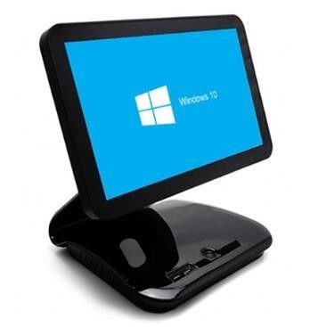 Windows 7/10 OS 15,6 polegadas tela sensível ao toque todo em um sistema POS para ponto de venda de varejo